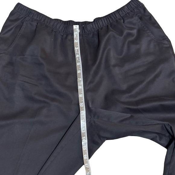 Alia Elegant Black Polyester Dress Work Pants Slip On Women Size 18W - Picture 9 of 12